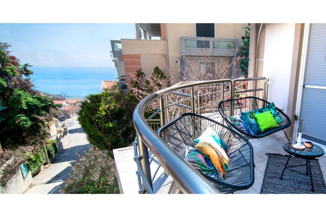 Sea Breeze Flat Apartment Kavala Bagian luar foto